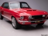 Historic Little Red and Green Hornet Mustangs are together for the first time